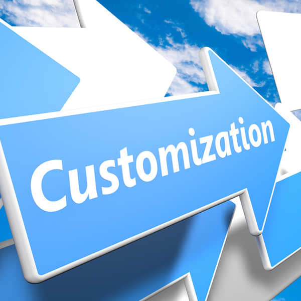 Non-standard customization services