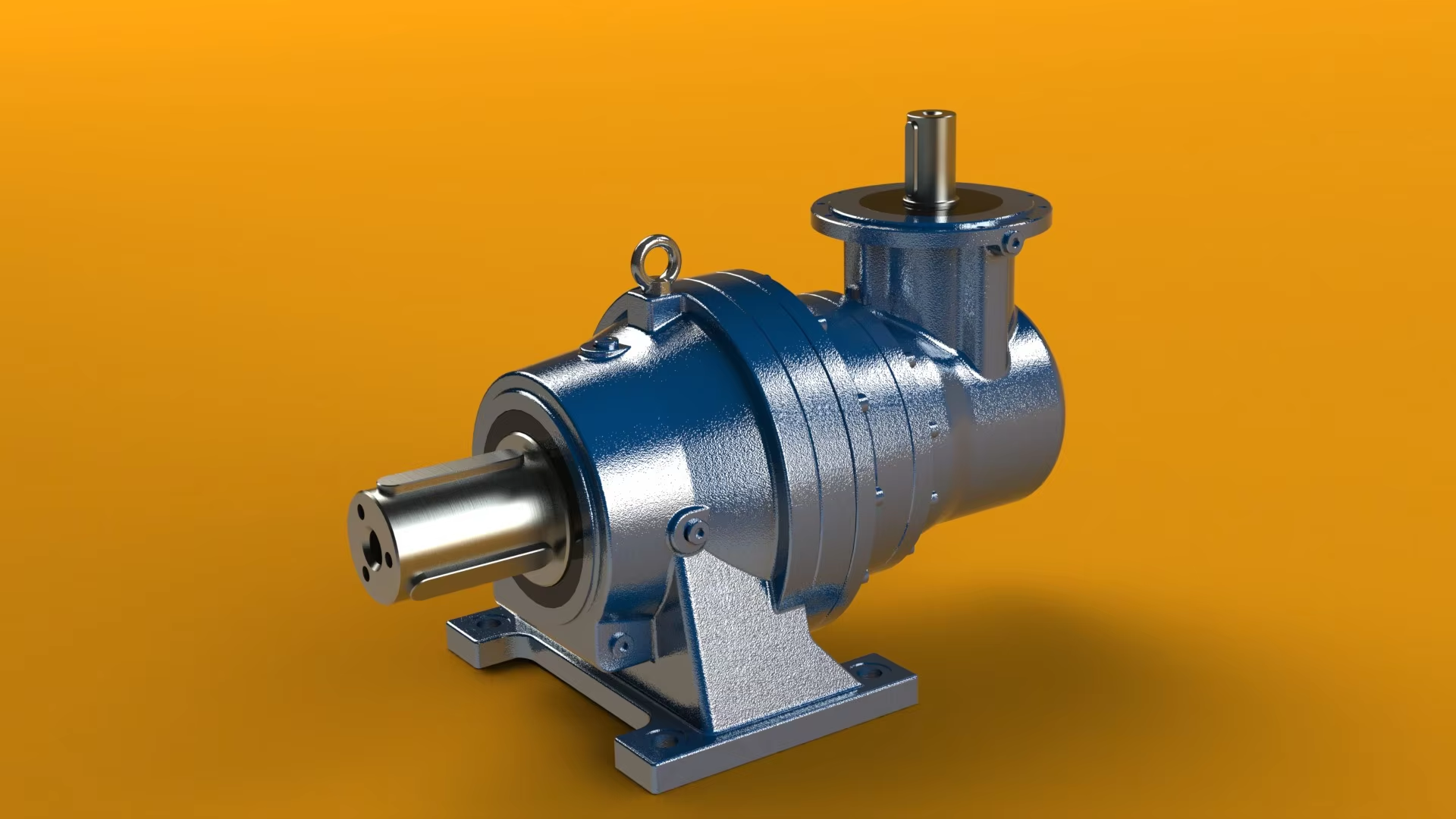 Alloy steel carburized heavy planetary gearbox Alloy steel carburized heavy planetary gearbox