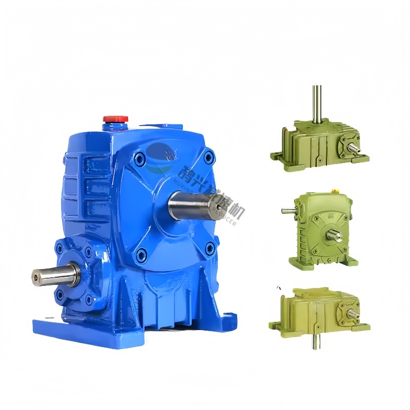 Worm gear gearbox for ceramic machinery
