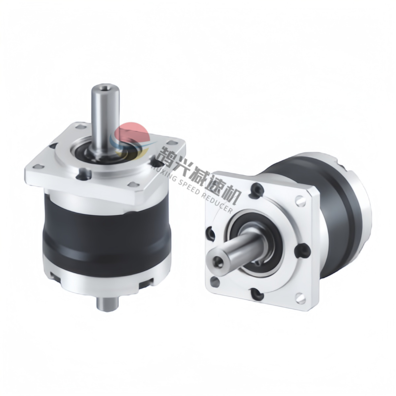 Ultra low backlash double solid shaft planetary gearhead