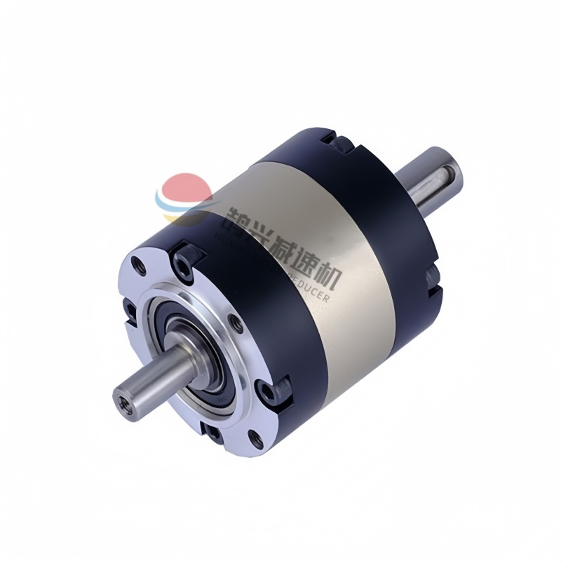 Two stage dual solid shaft planetary reducer