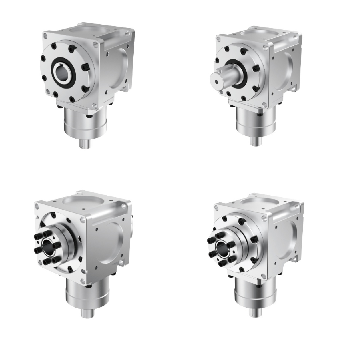 Precision servo spiral bevel steering unit Precision servo spiral bevel steering unit