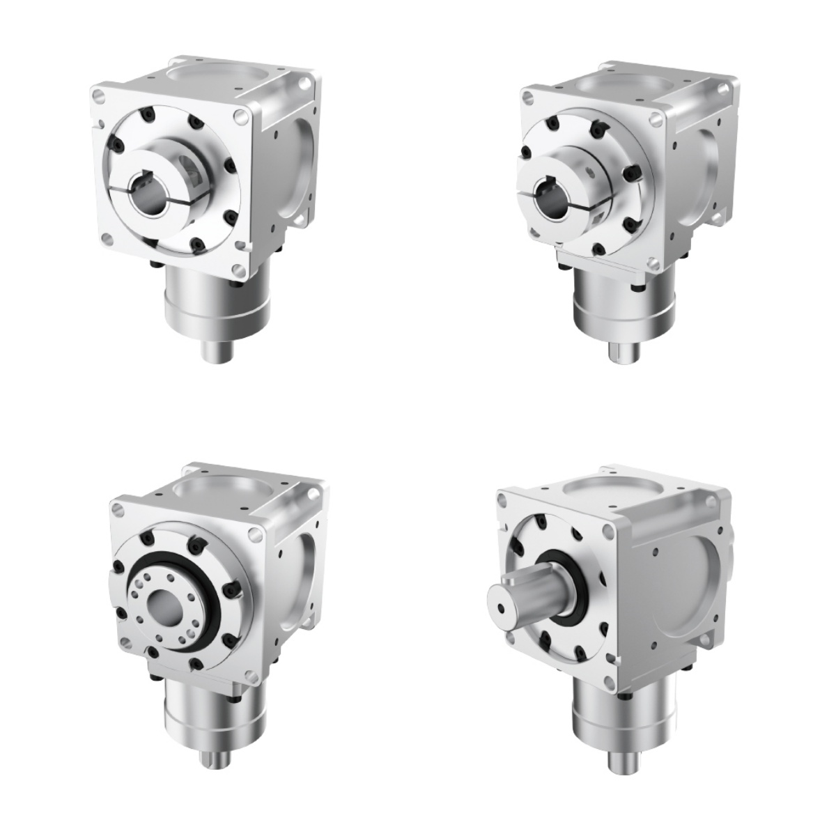 ZT Series Shaft Input Servo Bevel Gear Steering Gearbox