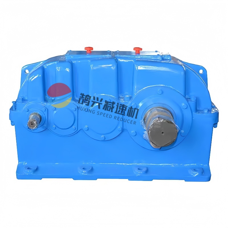 90° conversion gearbox for grain processing lifting equipment