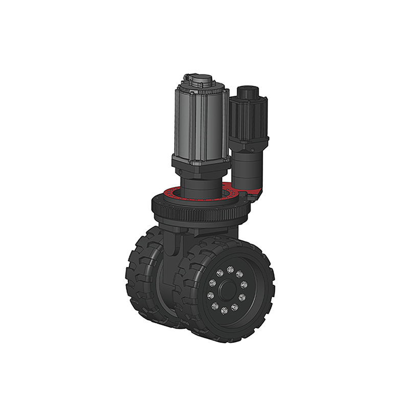 Integrated power unit for automated logistics trolley Integrated power unit for automated logistics trolley