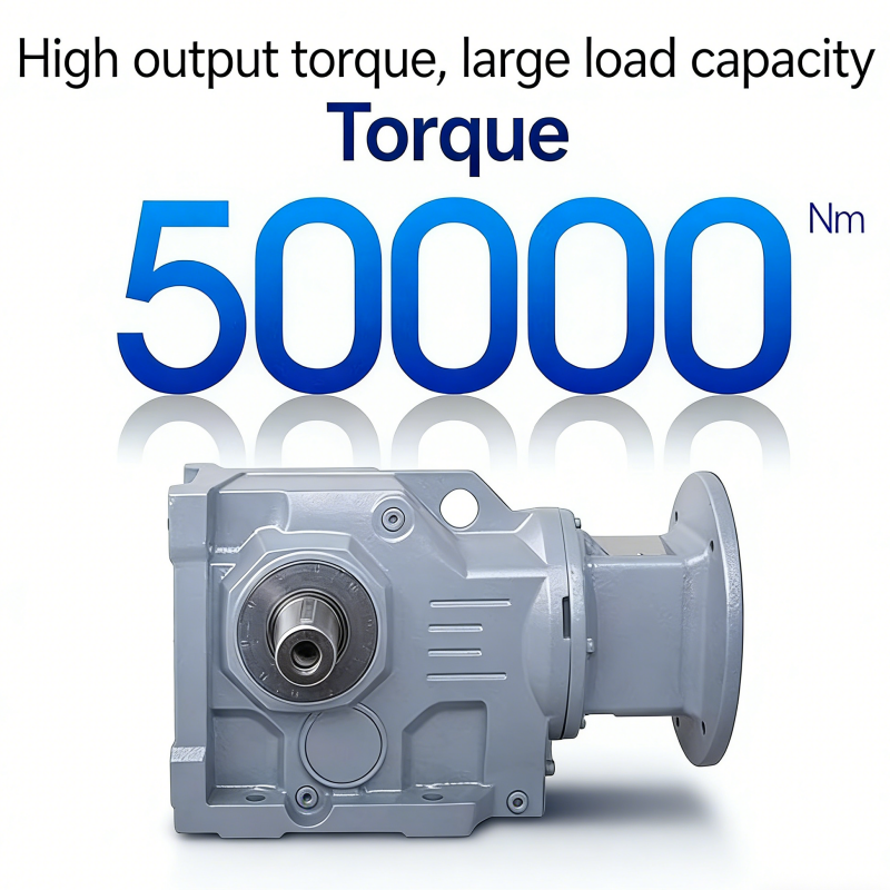 K series helical bevel gearbox