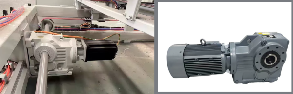 K series helical bevel gear motor