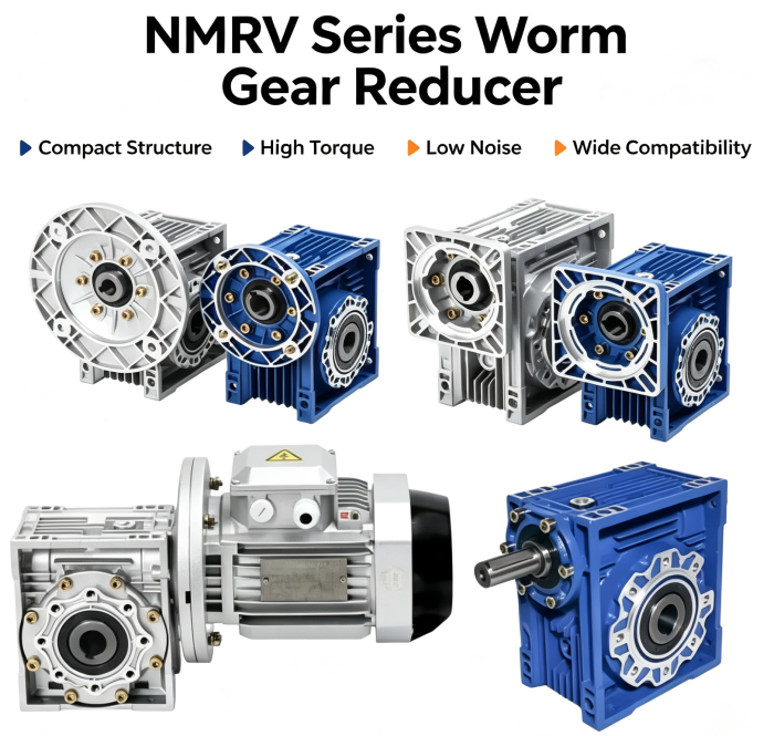 Motor reducer worm gear box