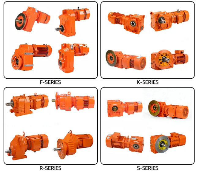 Four series of hard tooth surface reducers.png