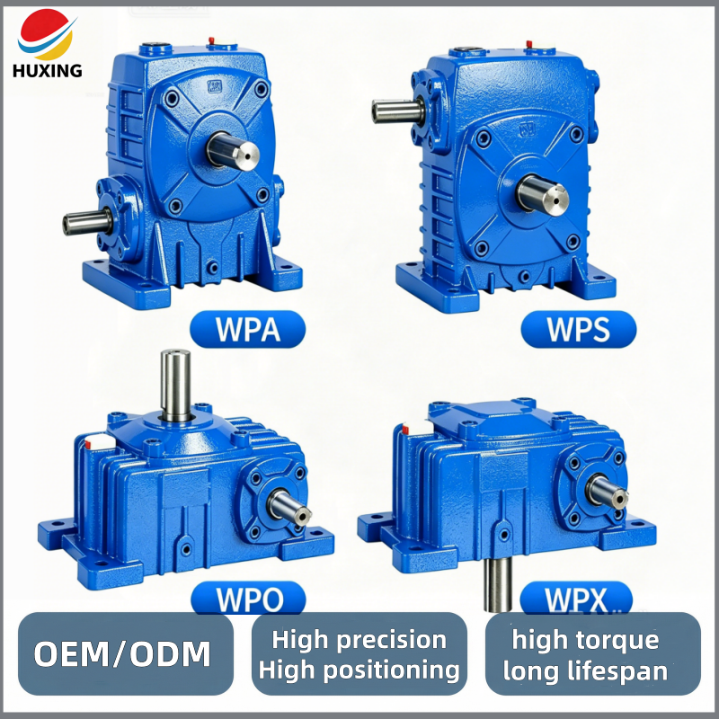 WP series automated worm gear reducer conveyor