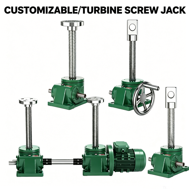 Spiral jack screw elevator Spiral jack screw elevator