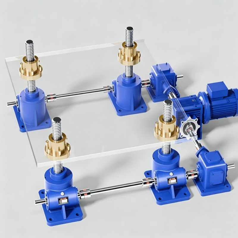 Synchronous lifting platform reducer Synchronous lifting platform reducer