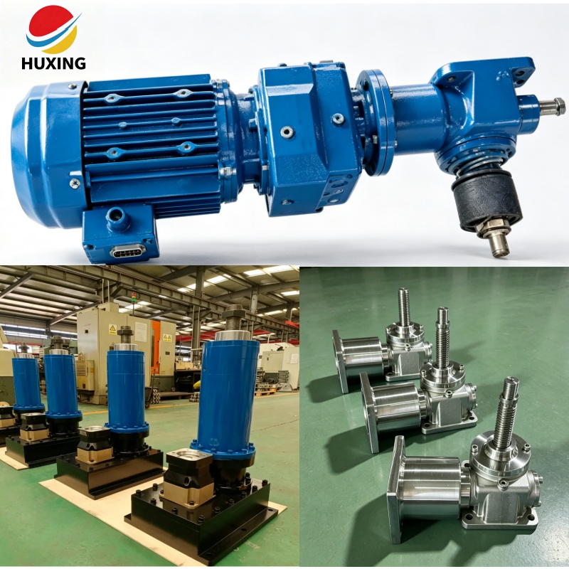 Worm gear hoist jack Worm gear hoist jack