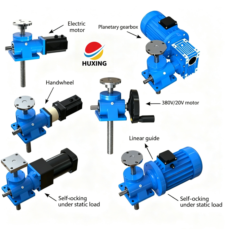 Manual/electric screw jack Manual/electric screw jack