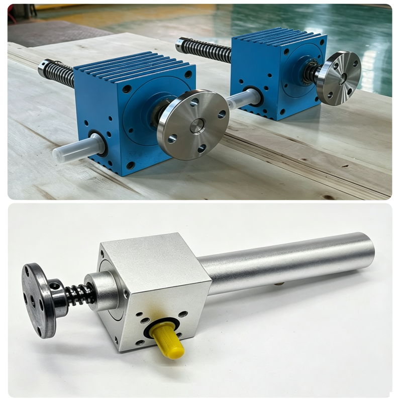 worm gear screw jack worm gear screw jack