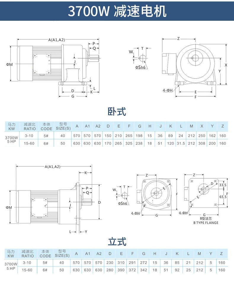 3700W electric motor 3700W electric motor