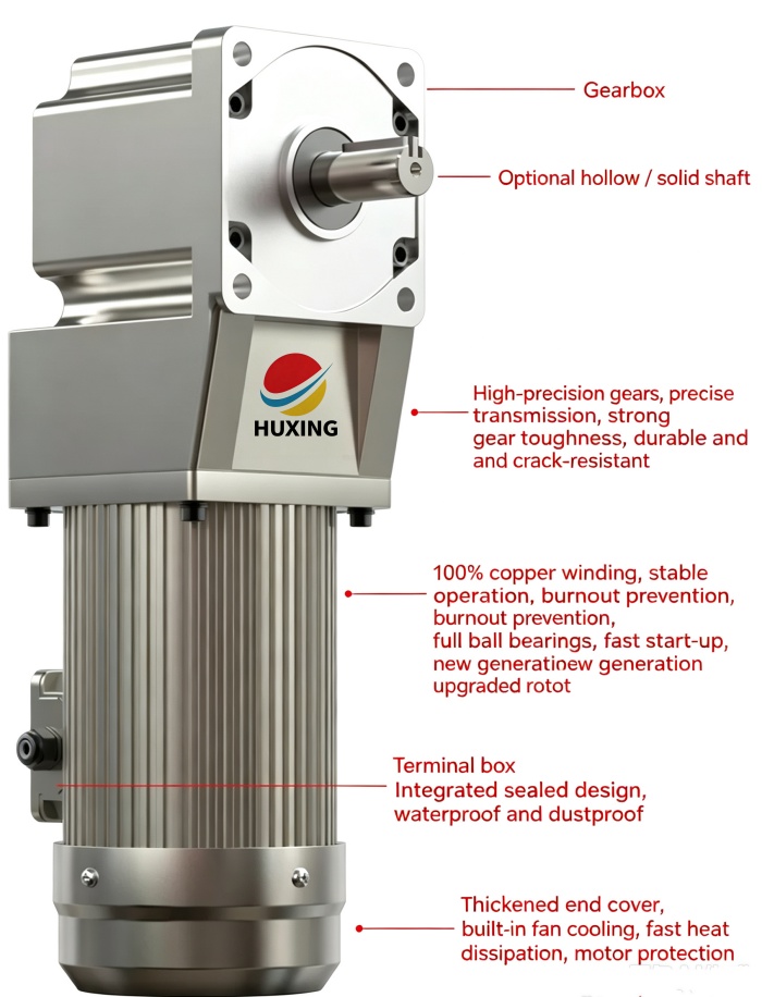 Product Analysis of Right Angle Solid Shaft Gear Motor